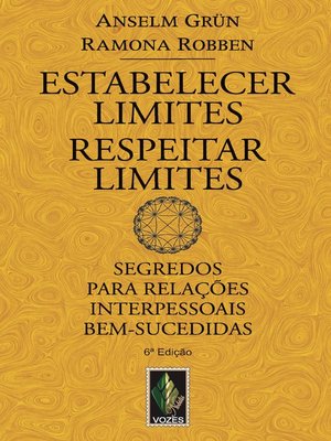 cover image of Estabelecer limites, respeitar limites